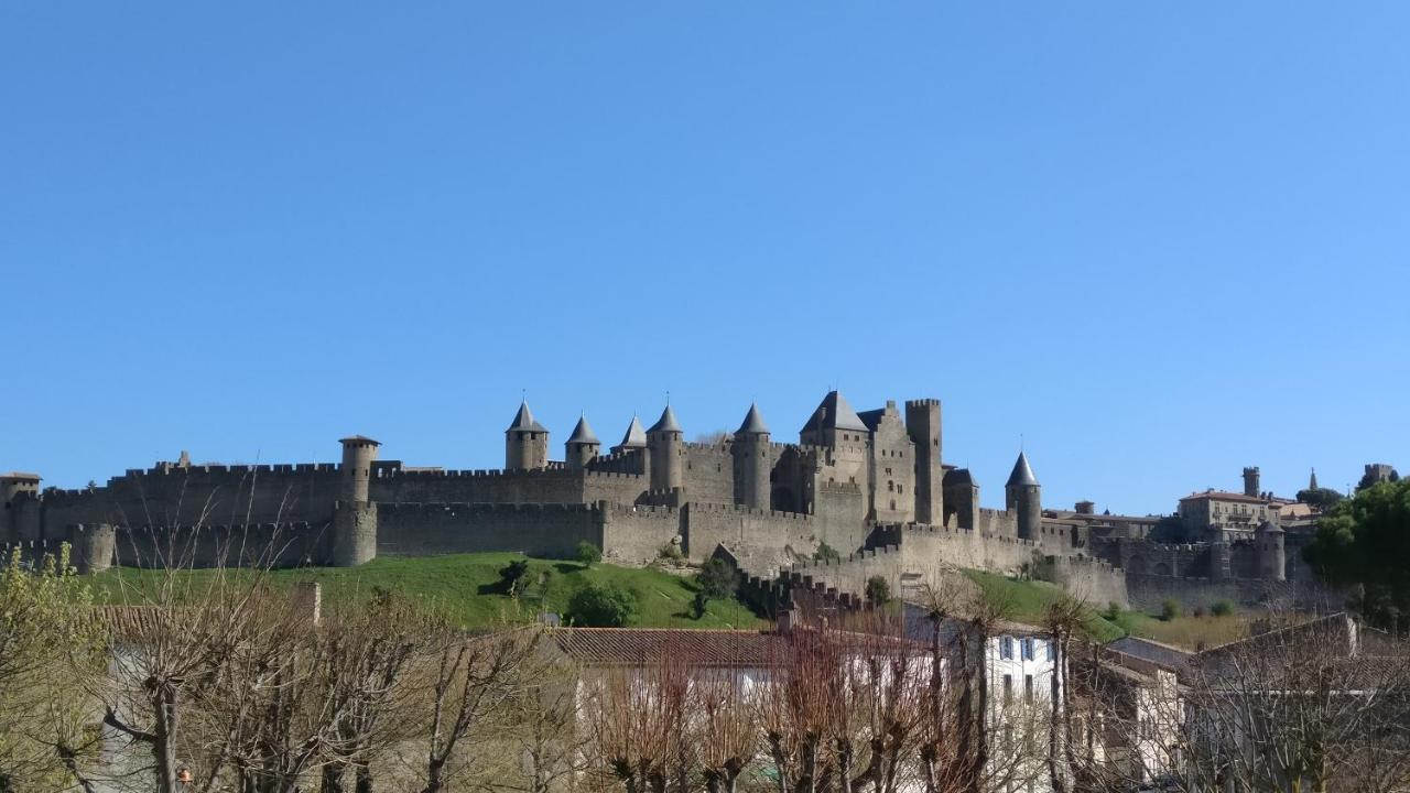 Montez Au Creneau, Face A La Cite Vue Sublime Lejlighed Carcassonne Eksteriør billede